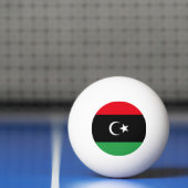 libysche Flagge Tischtennisball (Netto)