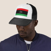 libysche Flagge Truckerkappe (Beispiel)