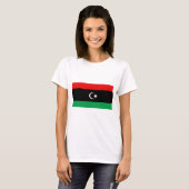 Libysche Flagge x Map T-Shirt (Vorne ganz)