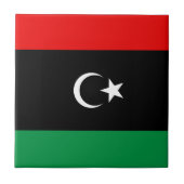 Libysche Keramik Fliese (Vorderseite)