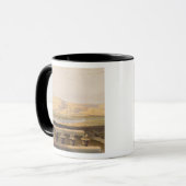 Libysche Kette der Berge vom Tempel von Luxor Tasse (Vorderseite Links)