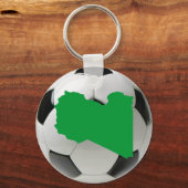 Libysche Nationalmannschaft Schlüsselanhänger (Vorderseite)