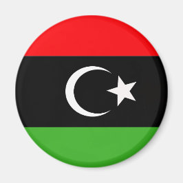 libysche Rebellenflagge Magnet