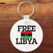 Libysche Revolution Schlüsselanhänger (Vorderseite)