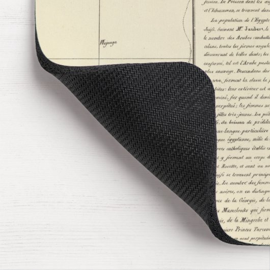 Libysche Wüste, Afrika 17 Mousepad (Ecke)