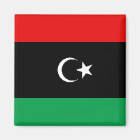Libyscher Flaggenmagnet