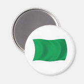 Libyscher Flaggenmagnet Magnet (Vorderseite/Rückseite)