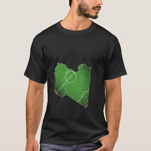 Libyscher Fußballplatz T-Shirt (Vorderseite)