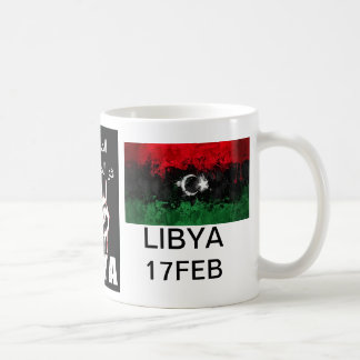 Libysches Blut ist die rote Linie Kaffeetasse