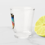 Licancabur Südamerika Vintag Schnapsglas (Rechts)