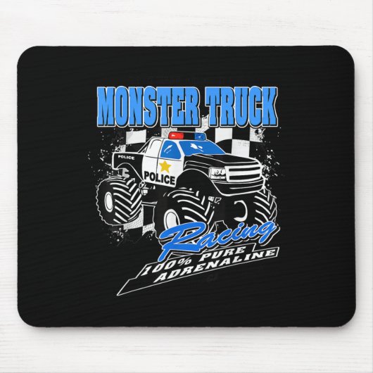 Lice Monster Truck  Mousepad (Vorne)