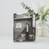 License Foto Studio, 1934 Postkarte (Stehend Vorderseite)