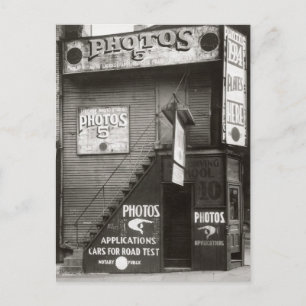 License Foto Studio, 1934 Postkarte