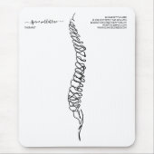 Licensed Chiropractor Massage Therapist Mousepad (Vorne)