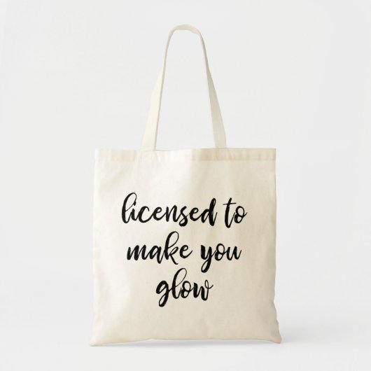 Licensed Esthetician Tote Bag Tragetasche (Vorne)