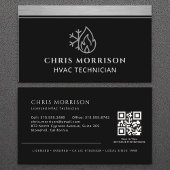 Licensed HVAC Specialist QR Code  Visitenkarte