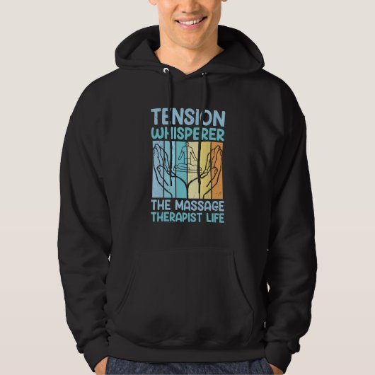 Licensed Massage Therapist Massage Therapy Massagi Hoodie (Vorderseite)
