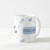 Licensed Pharmacist Personalized Mug | Modern ID B Kaffeetasse (VorderseiteRechts)
