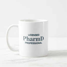Licensed PharmD Professional Personalized Kaffeetasse