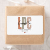 Licensed Professional Counselor Gifts, LPC Therapi (Insitu)