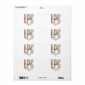 Licensed Professional Counselor Gifts, LPC Therapi (Vorne)