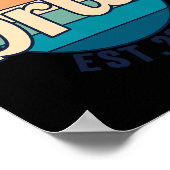 Licensed To Drive New Drivers License Est 2025  Poster (Ecke)