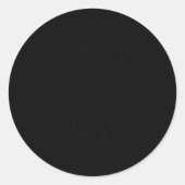 Licensed To Drive New Drivers License Est 2025 Runder Aufkleber (Vorderseite)