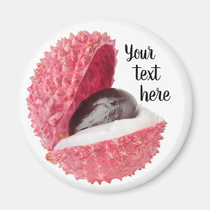 Lichee Frucht Magnet