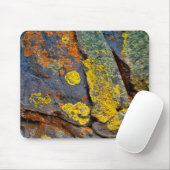 Lichen Covered Rocks Mousepad (Mit Mouse)