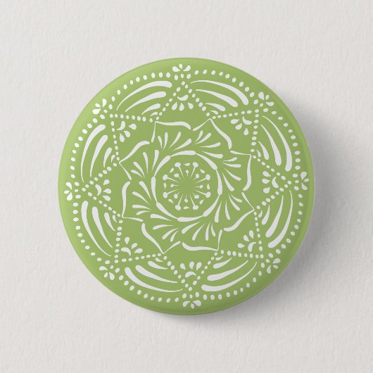Lichen Mandala Button (Vorderseite)