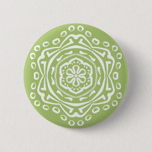 Lichen Mandala Button