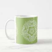 Lichen Mandala Kaffeetasse (Links)