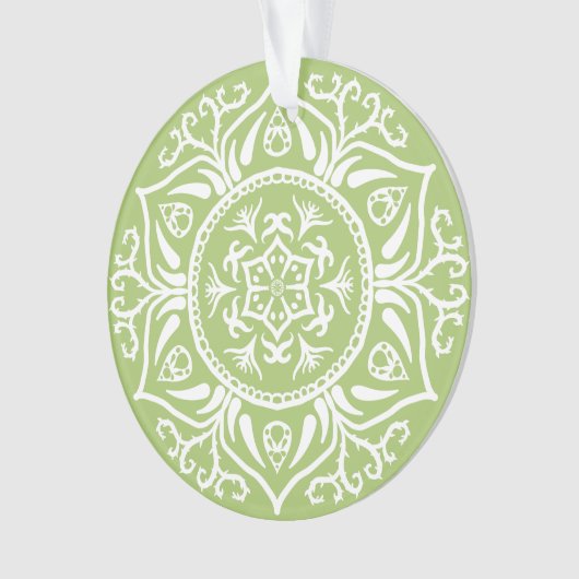 Lichen Mandala Ornament (Vorderseite)