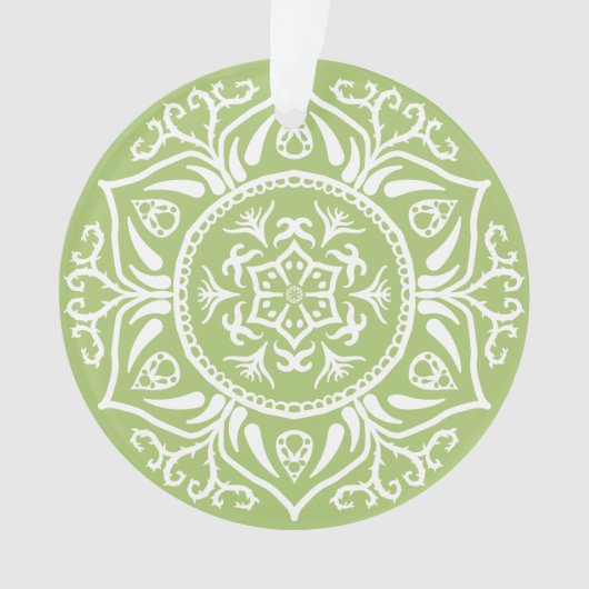 Lichen Mandala Ornament (Vorderseite)