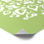 Lichen Mandala Poster (Ecke)