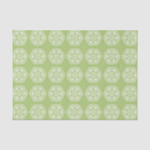 Lichen Mandala Seidenpapier