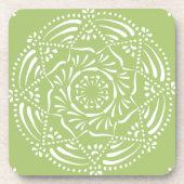 Lichen Mandala Untersetzer (Vorderseite)