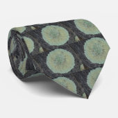 Lichen Mossy Circle Krawatte (Gerollt)