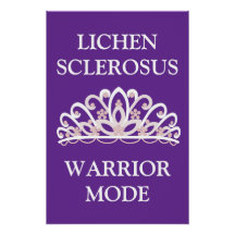Lichen-Sklerose-Bewusstseins-"Krieger-Modus"