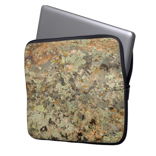 Lichen und Moss Laptop Sleeve (Vorderseite Links)
