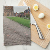 Lichfield Cathedral View Teetuch Geschirrtuch (Viertel Falte)
