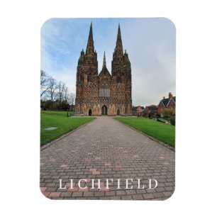 Lichfield-Kathedrale Kühlschrankmagnet Magnet