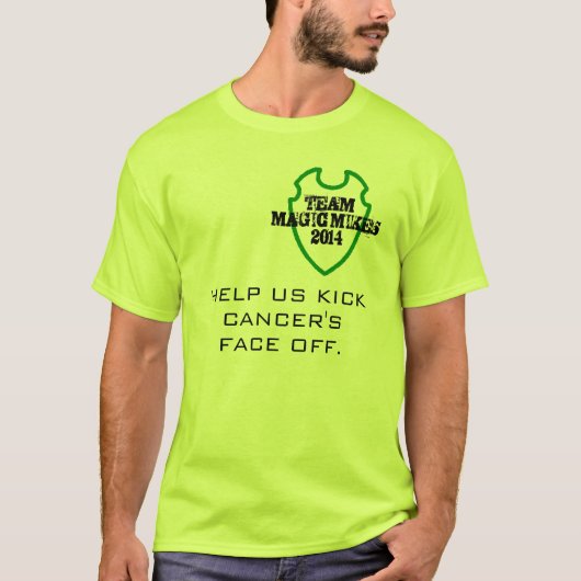 Licht 2014 die Nachtteam-Shirts! T-Shirt (Vorderseite)