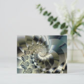 Licht 2 Neue moderne Abstrakte Kunst Postkarte (Stehend Vorderseite)