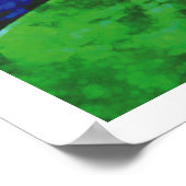 Licht Abstrakt 11: Herztempel Poster (Ecke)