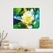 Licht Abstrakt 11: Herztempel Poster (Küche)