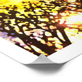 Licht Abstrakt 7: Gesegnetes Leben Poster (Ecke)