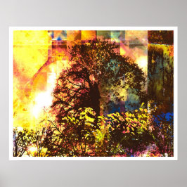 Licht Abstrakt 7: Gesegnetes Leben Poster