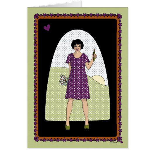 Licht am Ende der tunnel_a_greeting-Karte (Vorne)