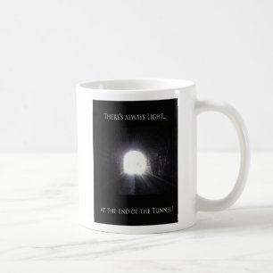 Licht am Ende der Tunnel-Kaffeetasse Kaffeetasse